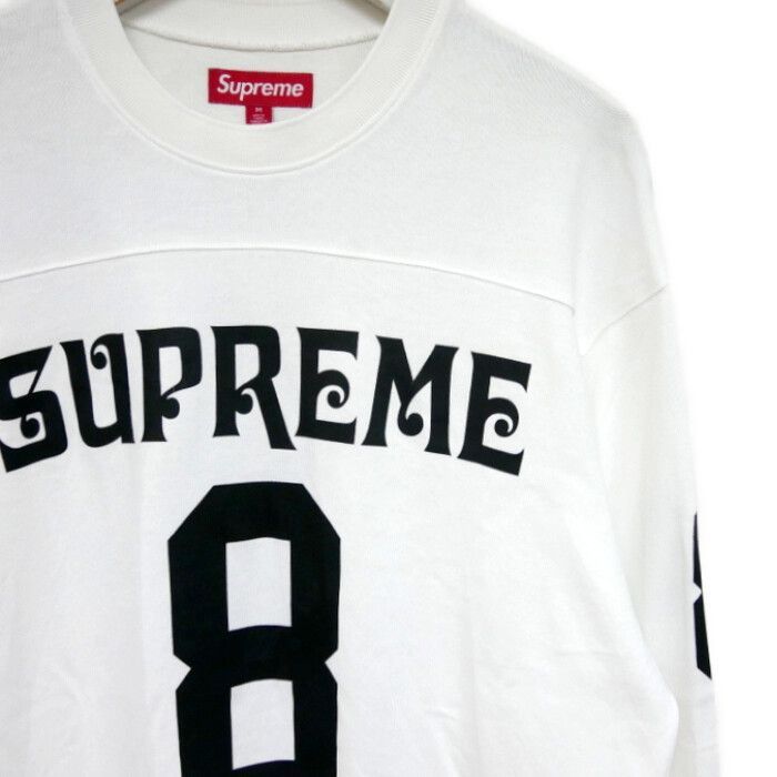 supreme ナンバリング 銀タグ Tシャツ ロンT フットボール トップ Supreme(シュプリーム) 25SS Affiliated L／S Football Topロゴ