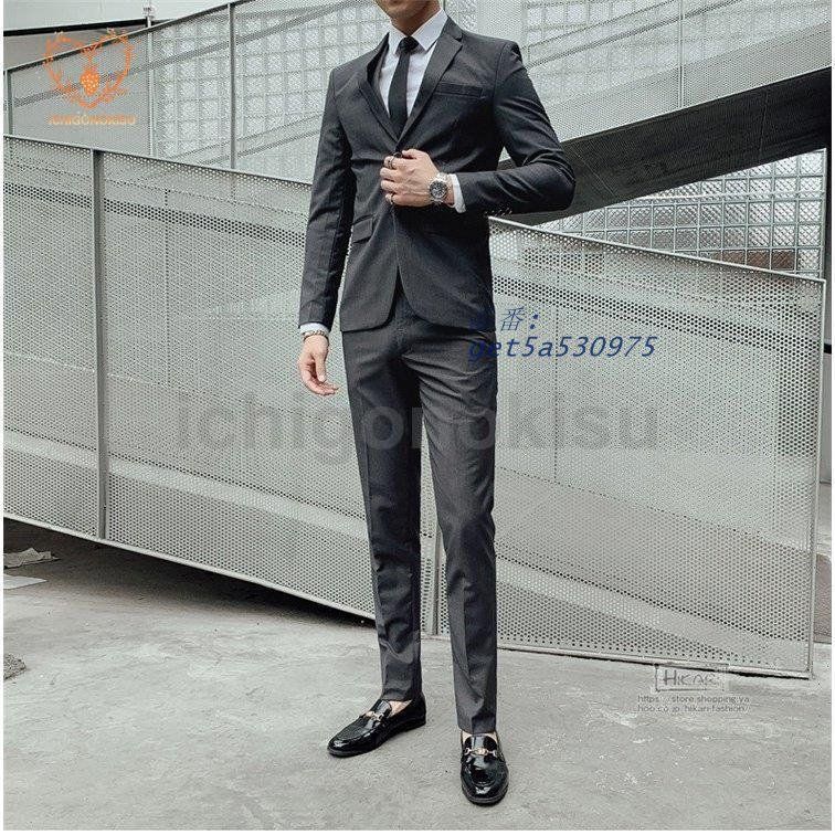 ビジネススーツ 2つボタン