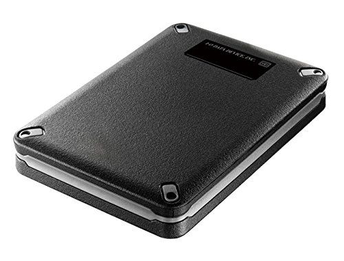 Gセンサー搭載耐衝撃ポータブルHDD 3.0|2.0対応 ブラック USB 1.0TB DATA HDPD-AUT1.0KB I-O 旧モデル