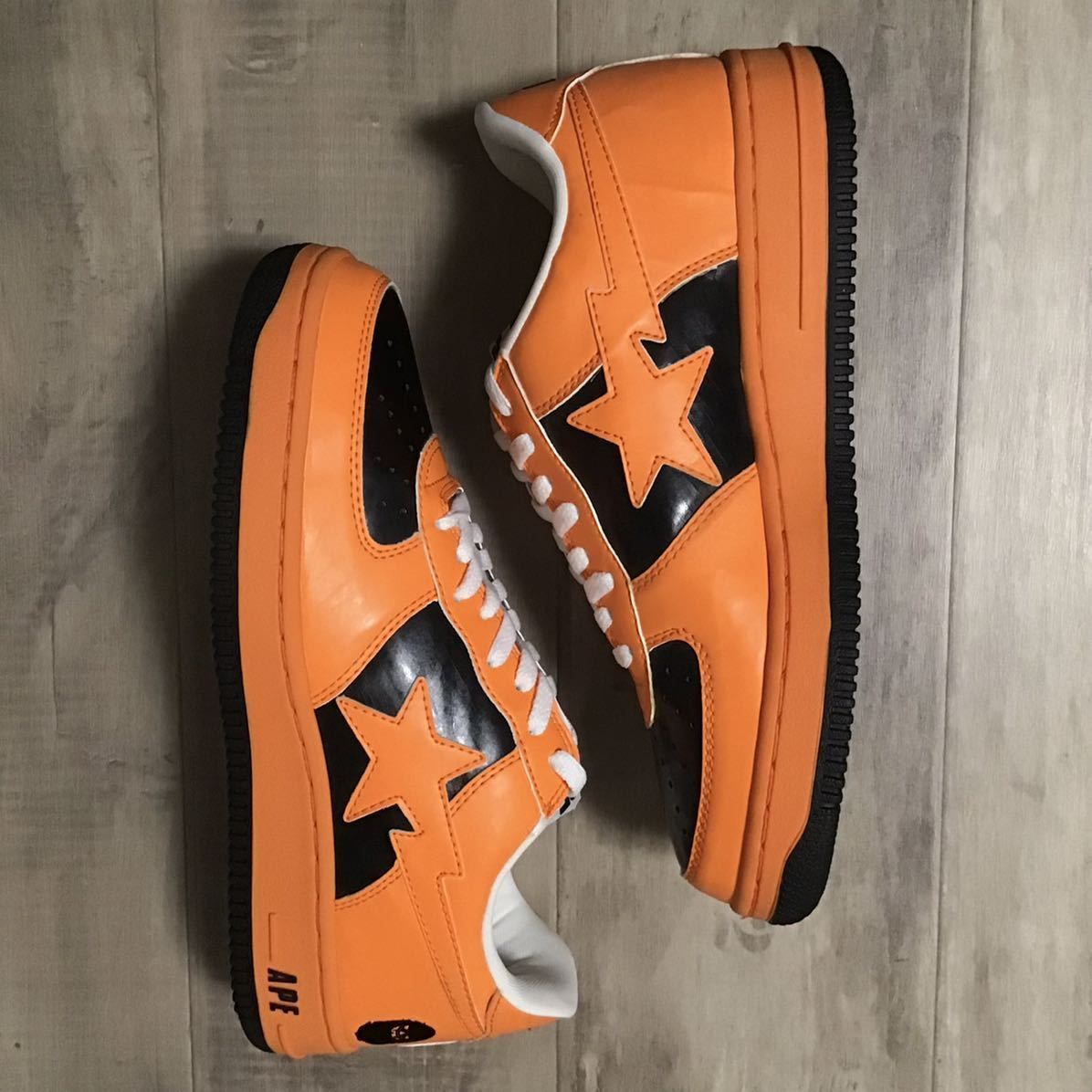 ☆観賞用☆ ハロウィン BAPESTA エナメル スニーカー 28cm US10 a bathing ape BAPE STA shoes  sneakers エイプ ベイプ ベイプスタ - メルカリ