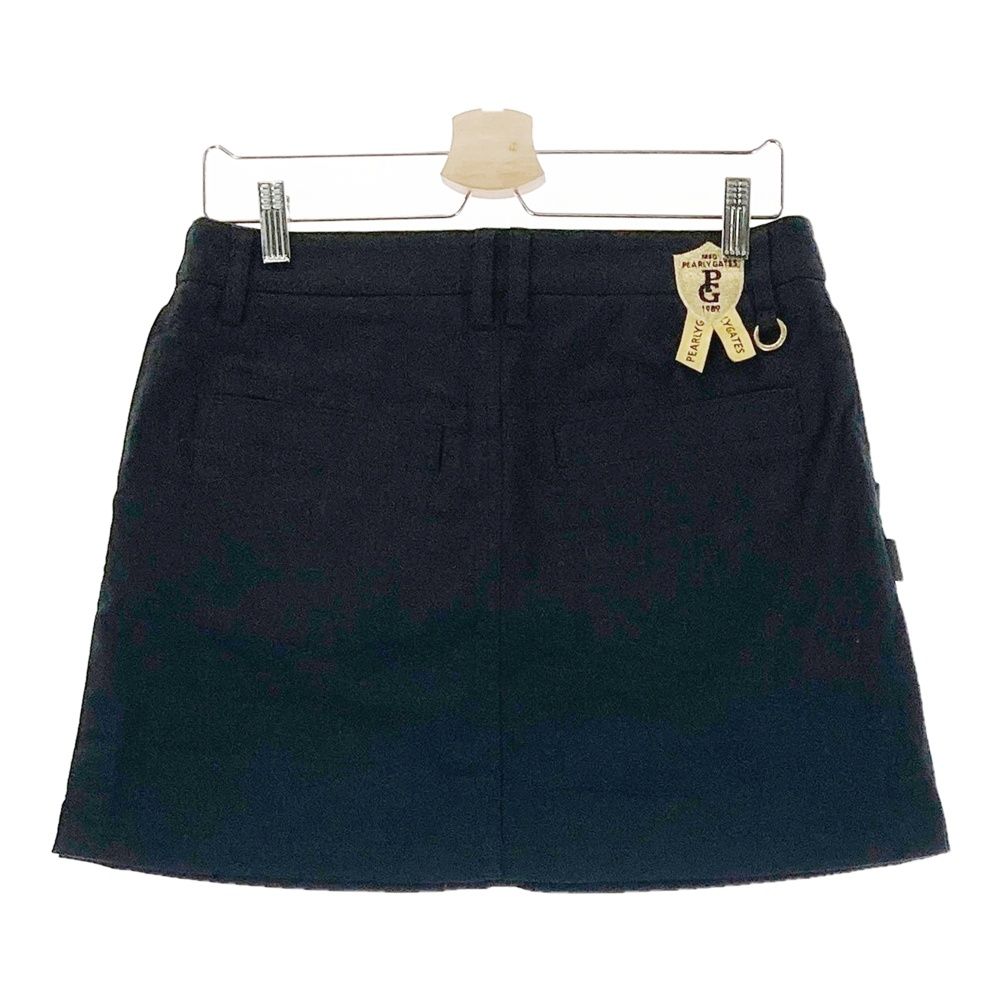 サイズ 2 PEARLY GATES パーリーゲイツ ストレッチスカート ブラック系 240101537468 ゴルフウェア レディース ストスト