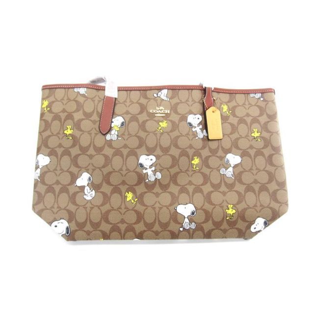 【土日限定価格】COACHスヌーピー　シグネチャー トートバッグ 公式】コーチアウトレット | 【COACH X PEANUTS】シティ トート