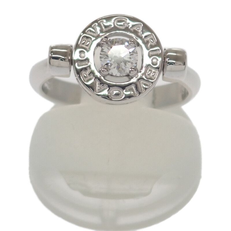 ブルガリ BVLGARI フリップ AN856302 リング K18WG ホワイトゴールド ダイヤモンド 49 レディース 誕生日 記念日 ギフト プレゼント Aランク