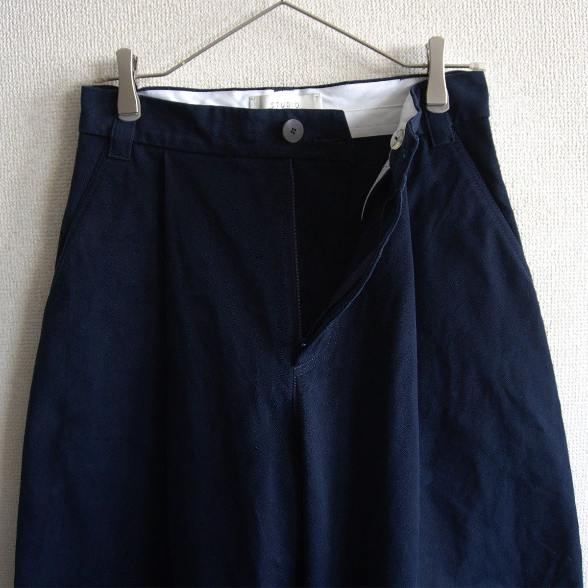 美品】STUDIO NICHOLSON 【SORTE PEACHED COTTON TWILL PANTS】 XS