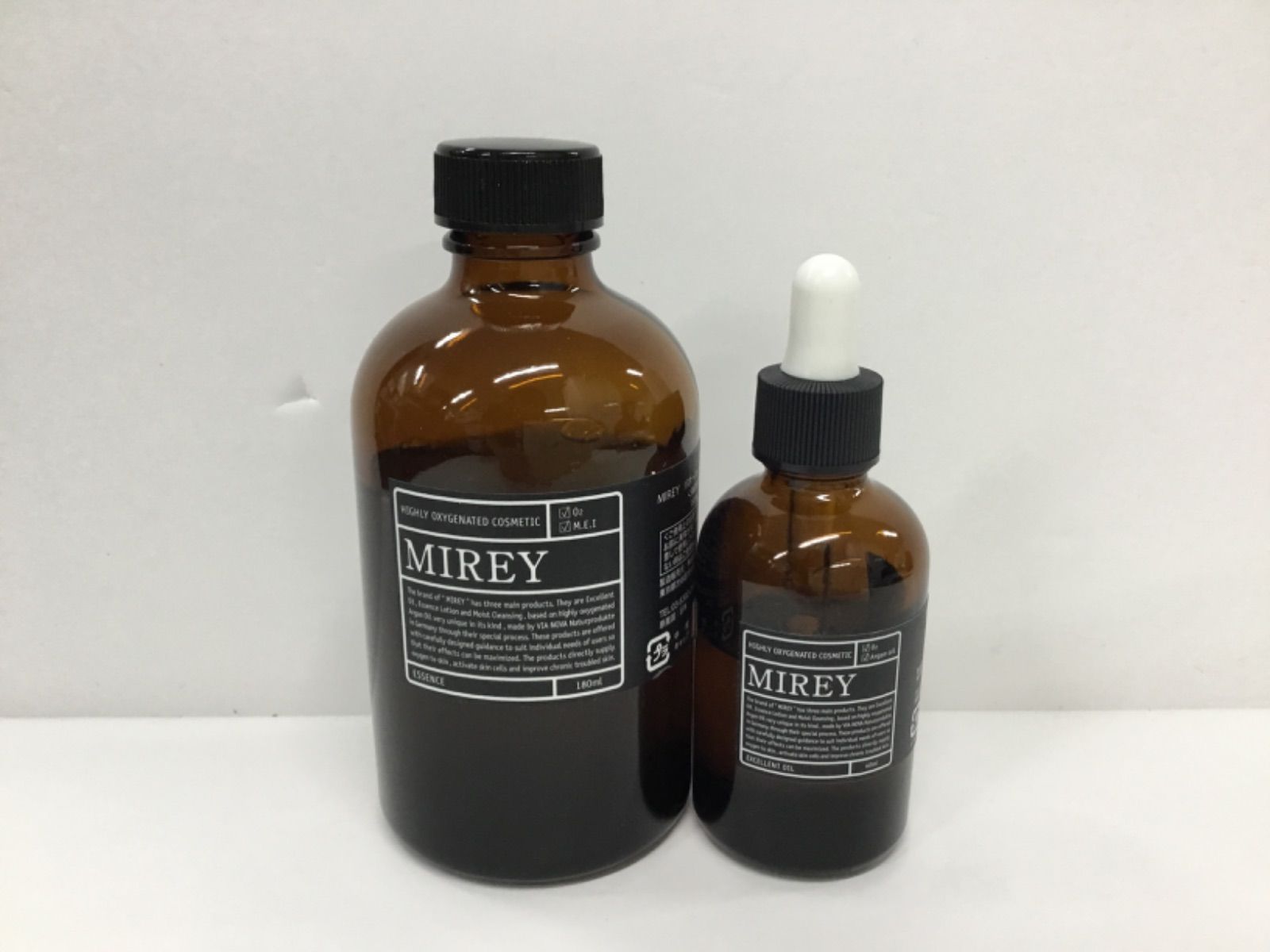 S2665  MIREY ミレイ エクセレントオイル〈美容オイル〉40mL 1点、リポーションエッセンスR〈美容液〉180mL 1点、計2点セット