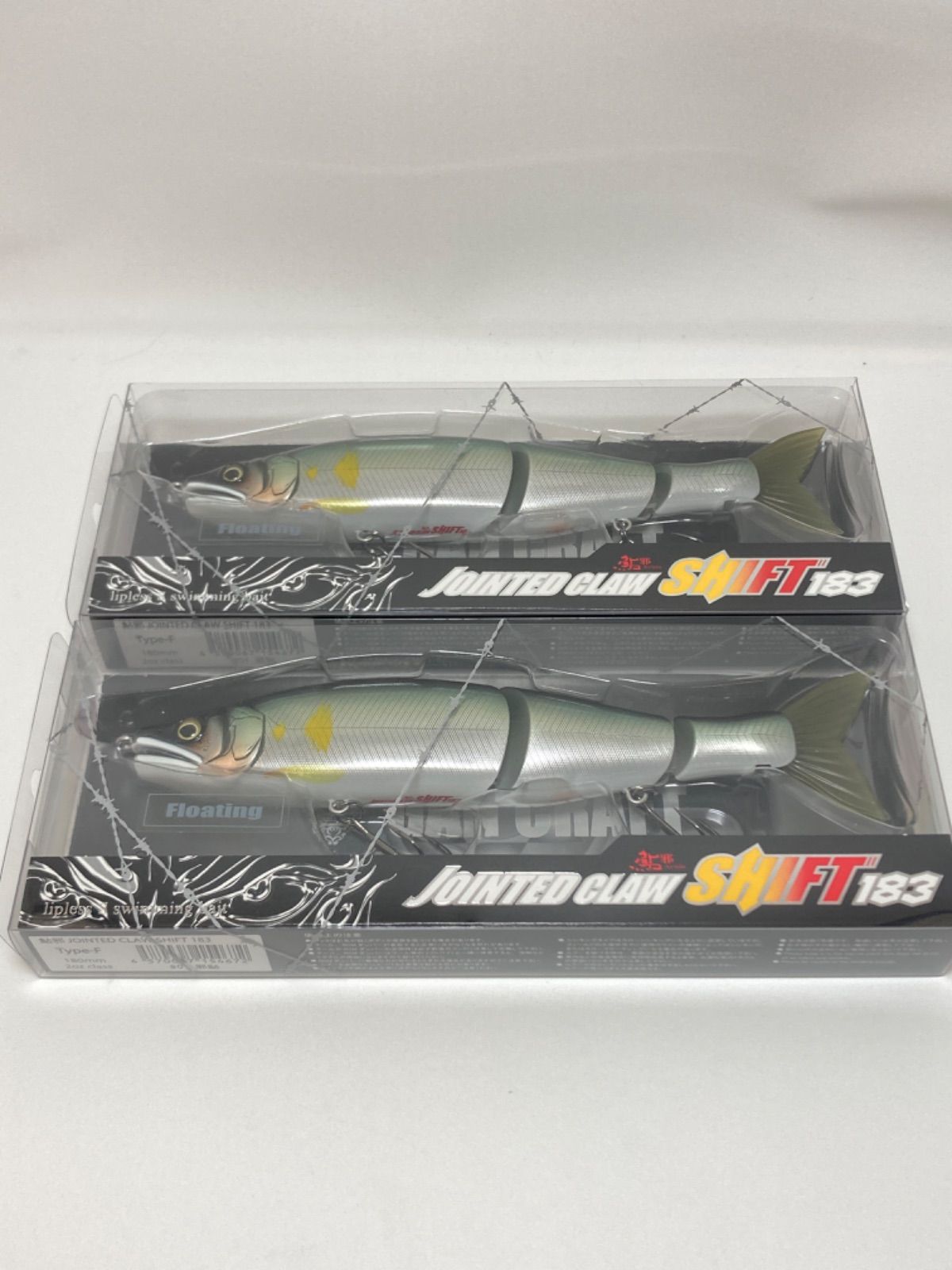 GAN CRAFT JOINTED CLAW SHIFT 183 邪鮎 ジョインテッドクロー ルアー 2点セット