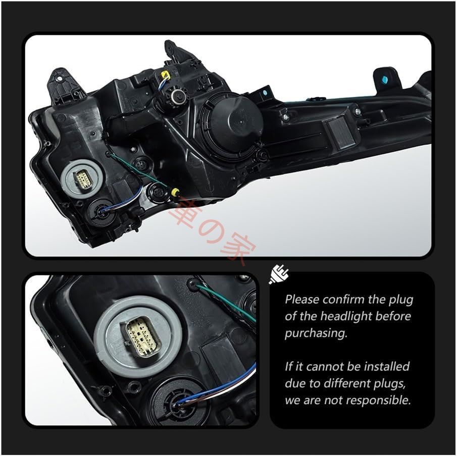 キャデラック ATS ATS-L 2014-2018 ヘッドライト DRL ターンシグナル ハイビーム エンジェルアイ プロジェクター 自動車ヘッドライト交換用 ヘッドランプ照明アセンブリ FFCRYSTALESIA_COM