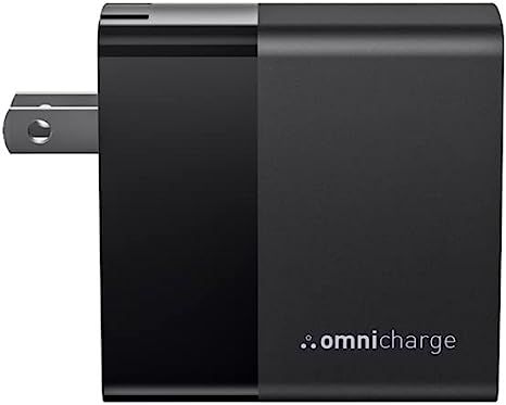 Black Omnicharge(オムニチャージ) 65W 急速充電器 usb コンセント