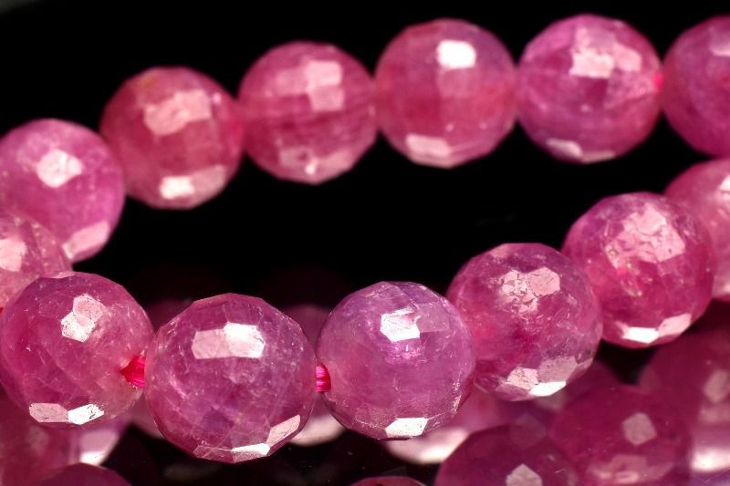 １点物 南アフリカ産 高品質 ルビー 6.5mm ブレスレット パワーストーン 天然石 _MA8812 NEXPOTALLINN_EU