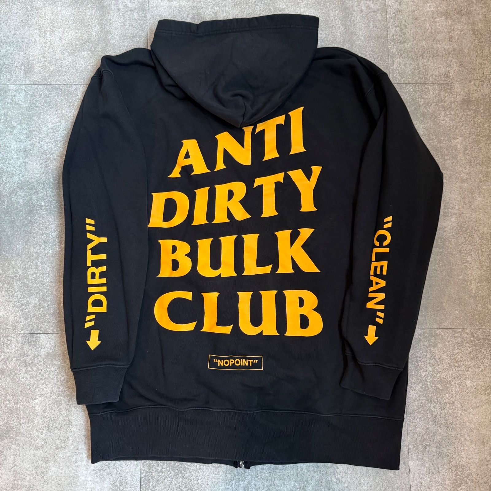 nopoint アウター ブラックL anti dirty bulk club NOPOINT