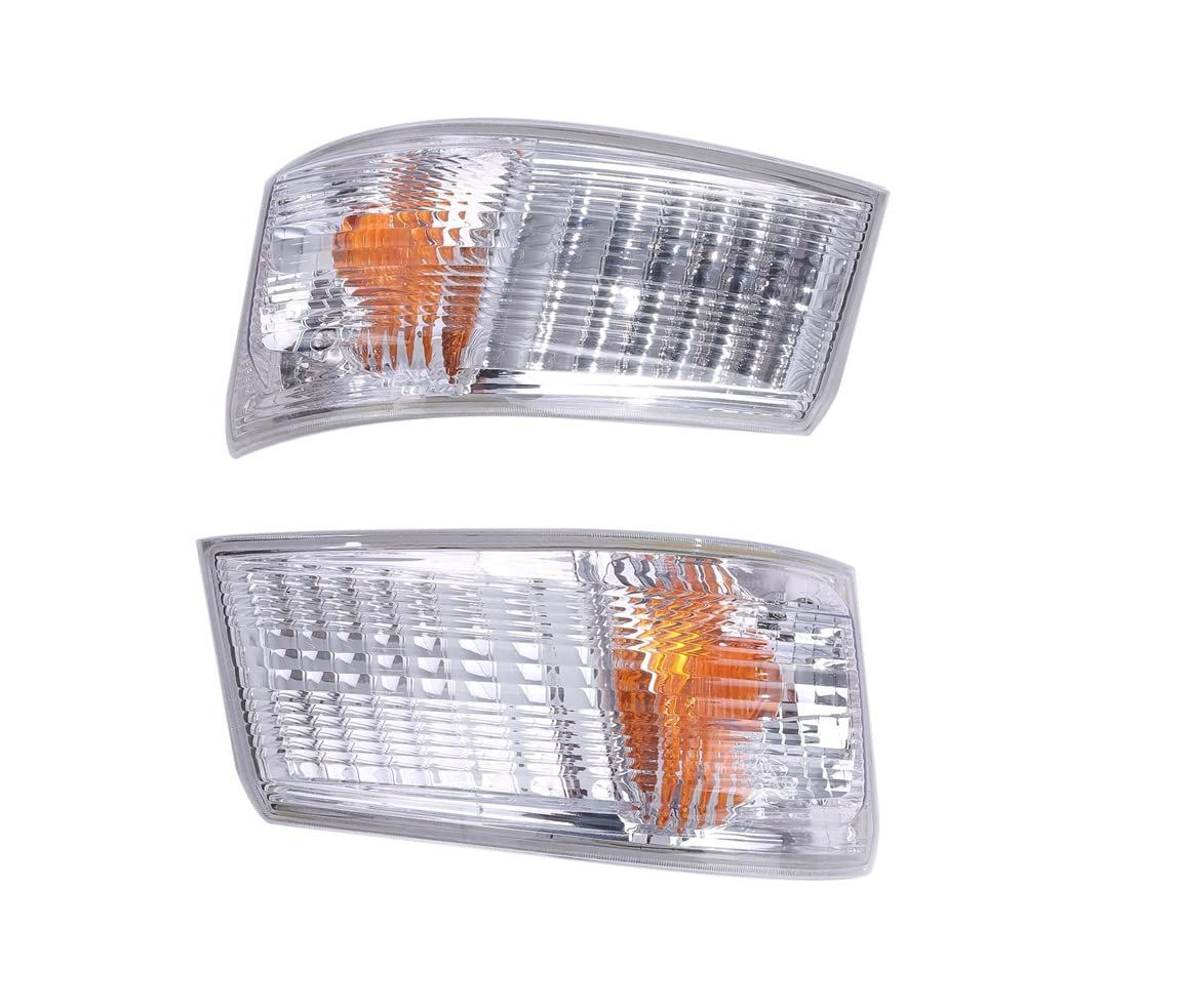 左右セット CustomDivine ウインカー ランプ ライト レンズ ブルー