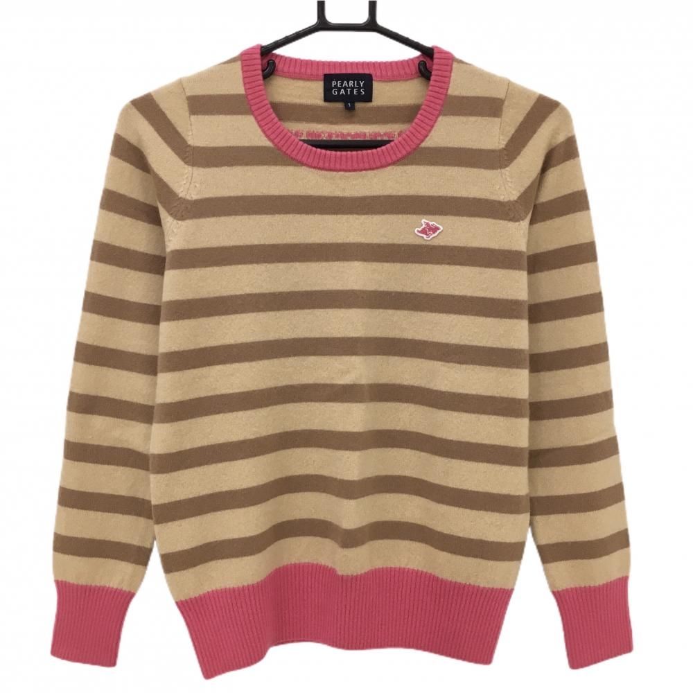 PEARLY GATES/パーリーゲイツカシミヤ100% ニット（レディースM