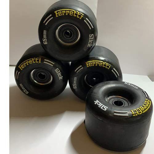 FERRETTI スケートウィール SLICK 65mm サイズ 60*40mm 4個セット Skate RuBBER wheel FR-SLICK-65