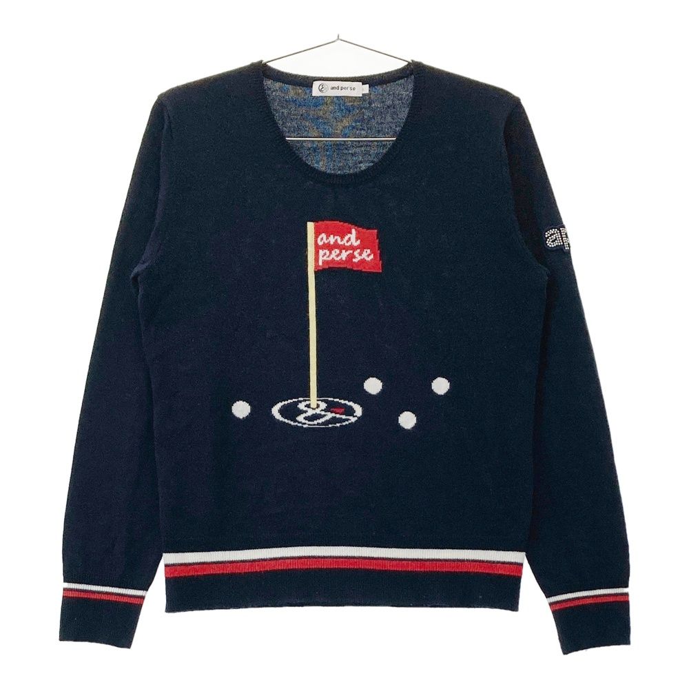 大人気★PXG ゴルフウェア レディースセーター ネイビー PXG ゴルフウェア レディースセーター ネイビー