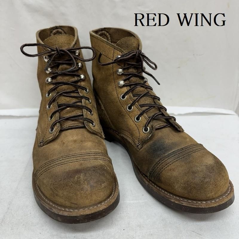 RED WING レッドウィング ブーツ USA製 8113 IRON RANGE BOOTS 