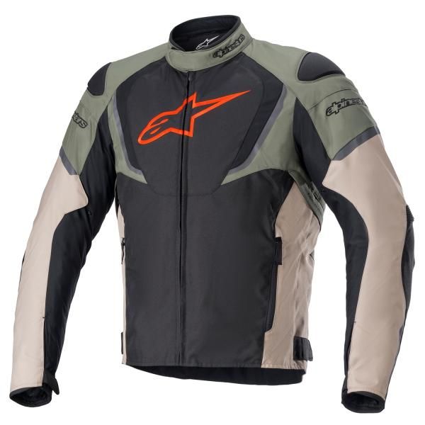 【新品・2営業日で発送】ALPINESTAR アルパインスターズ 【必ず購入前に仕様をご確認下さい】T-JAWS v3 WP JACKET 1607BK MILGRN SAND S