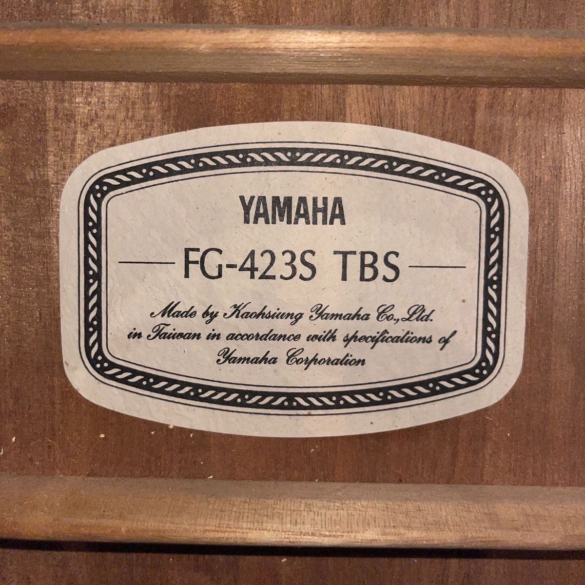 Yamaha FG-423S Acoustic Guitar アコースティックギター ヤマハ