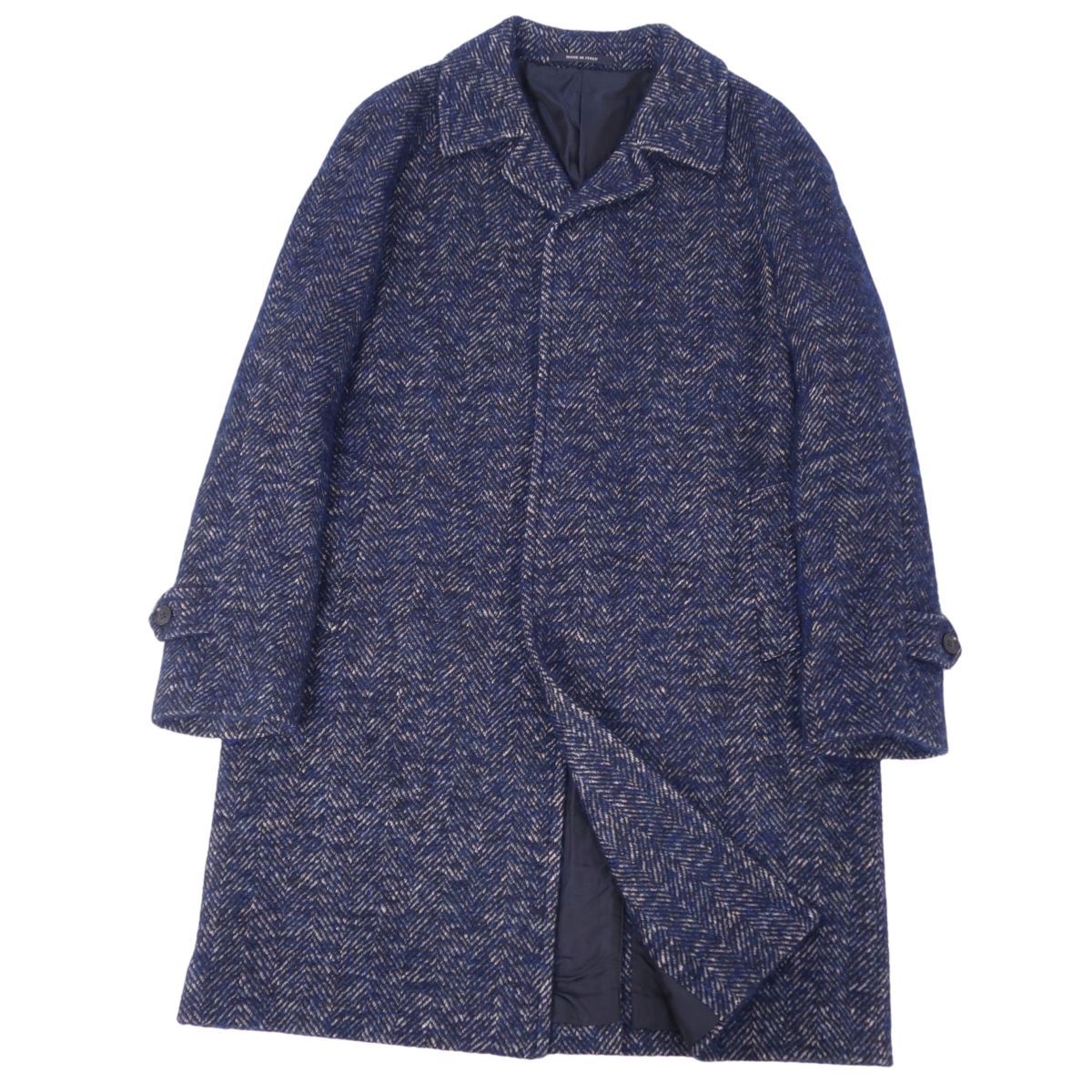 極美品ETRO エトロ ペイズリー柄 キャンバス ノーカラーコート サイズ40 極美品ETRO エトロ ペイズリー柄 キャンバス ノーカラーコート サイズ