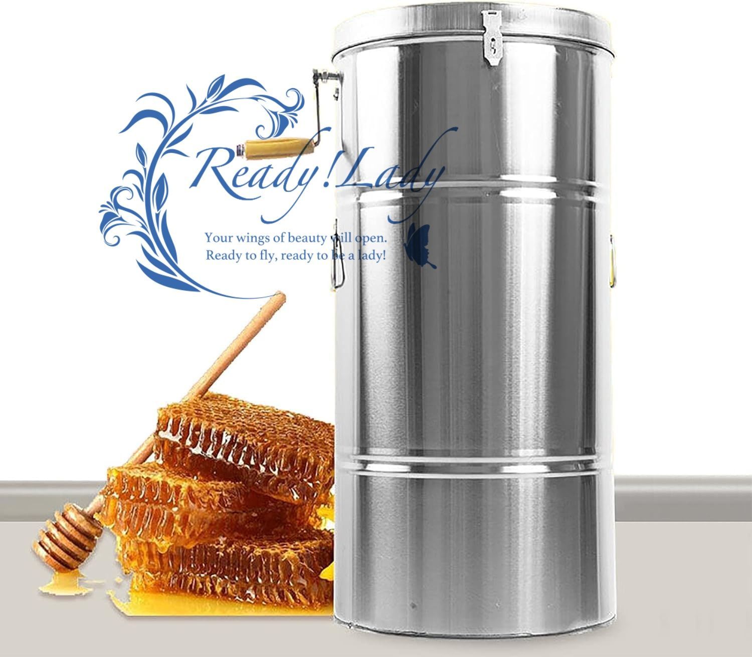 蜂蜜圧搾機 手動 養蜂器具 蜂蜜分離器 蜂蜜絞り 器 蜜を絞り器 はちみつ 遠心分離機 食品 ステンレス 濾過器 3級濾過プログラム 業務用 家庭用 蜂蜜抽出器 蜂蜜ワックスプレス 蜂蜜撹拌棒 分解 でお手入れが簡単