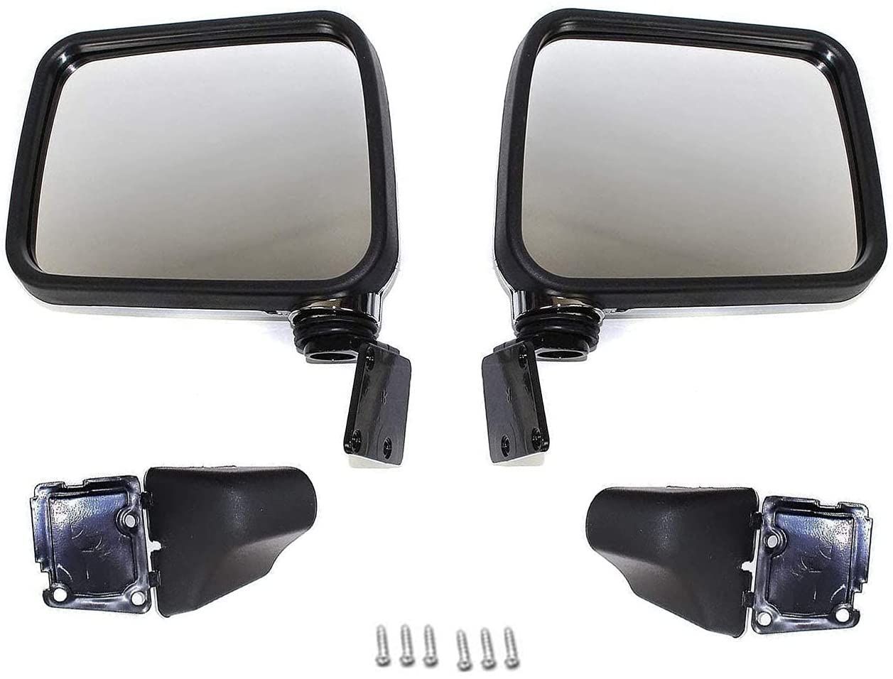 ジムニー JA11 ドアミラー ja71 sj30 美品 ジムニー　JA11 純正ミラー　サイドミラー　ドアミラー　左右セット中古　美品　希少　スペアなどに