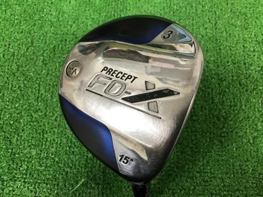 【中古】 ブリヂストン PRECEPT FD-X 3W フェアウェイウッド FW PRECEPT FD-X (フレックスR) メンズ 男性用 右利き 右用 Dランク ゴルフクラブ