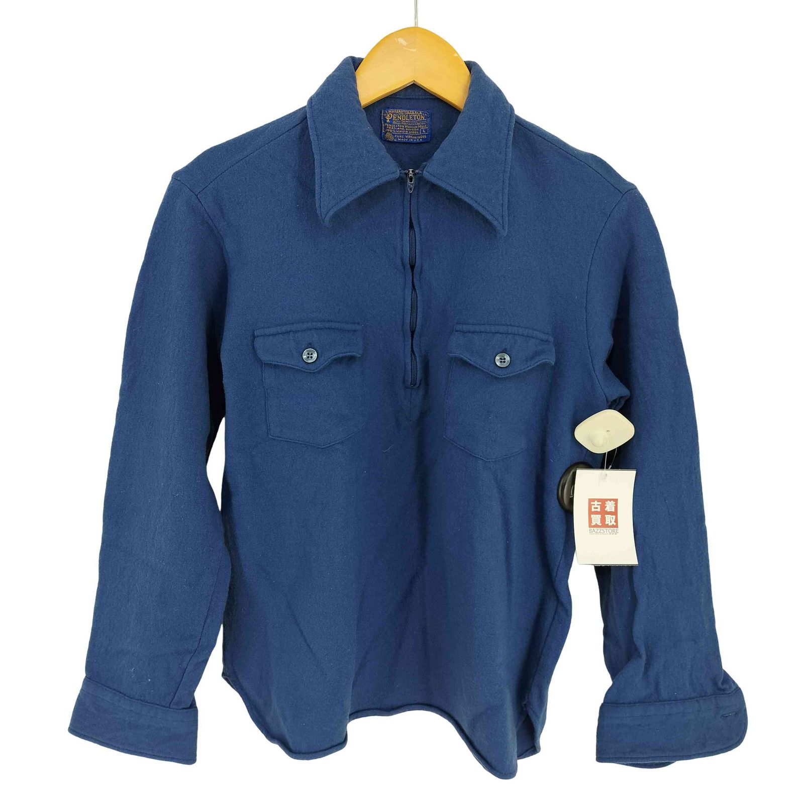 PENDLETON ペンドルトン ハーフジップシャツ アメリカ製