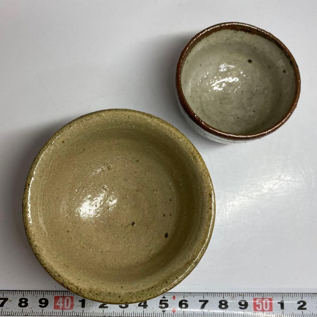 島岡達三等　名工ぐい呑3点　直径5.8/7.7cm 東H5-1031④タサオ 島岡達三等 名工ぐい呑3点 直径5.8/7.7cm 東H5-1031④タサオ