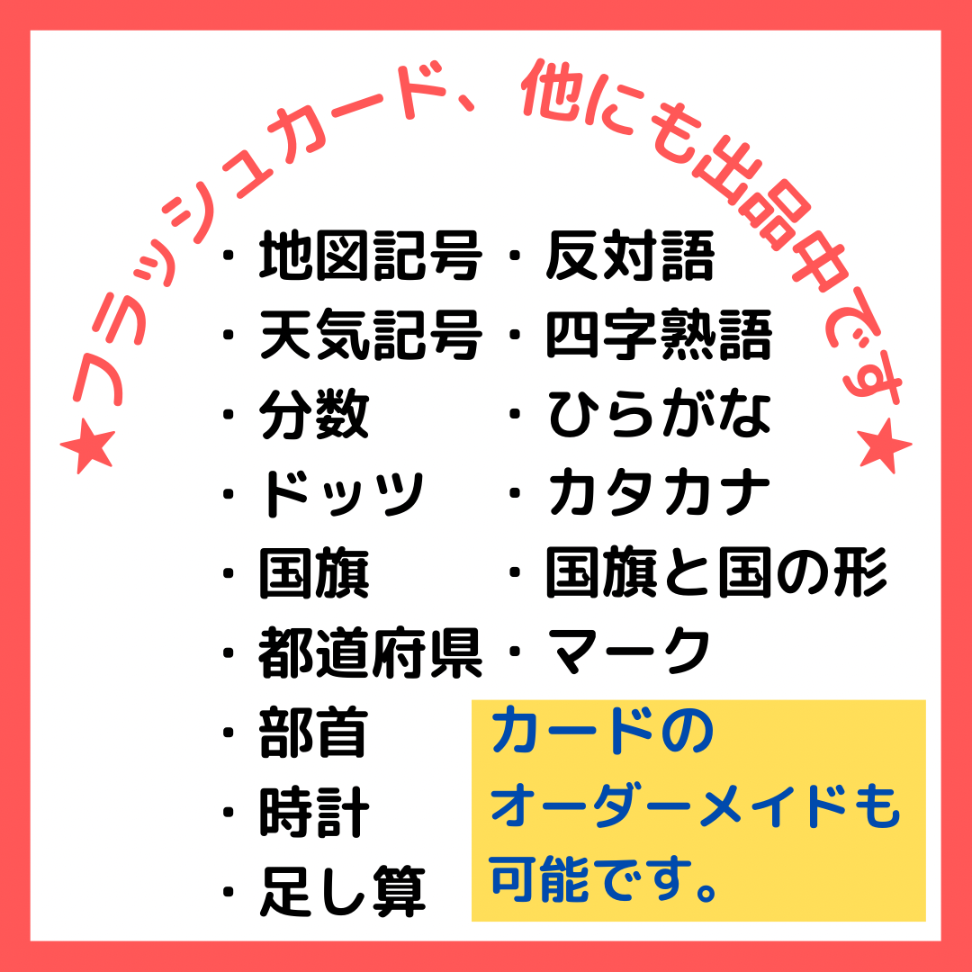 フラッシュカード　部首　漢字　漢検　小学生