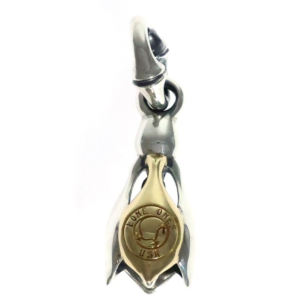 LONE ONES ロンワンズ ティアベルS K18 シルバー コンビネックレストップ シルバー ゴールド