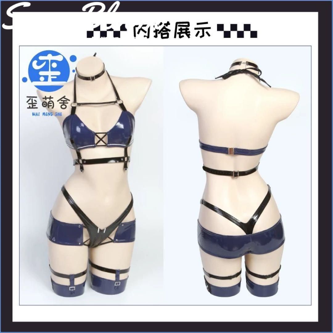 歪萌舍 アズールレーン ボルチモア レースクーン コスプレ衣装 Mサイズ アズールレーン ボルチモアRQ （歪萌舎 レースクイーン アズレン