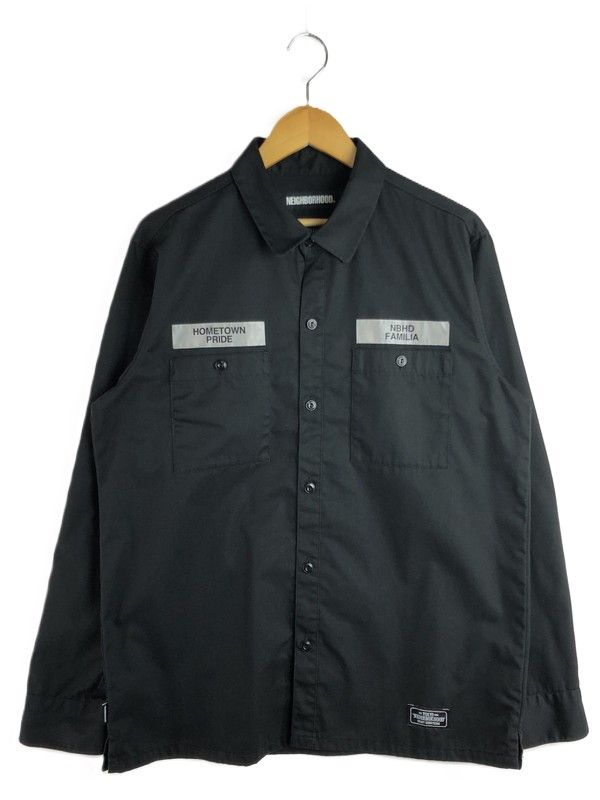 品 NEIGHBORHOOD ネイバーフッド CLASSIC WORK EC-SHIRT.L|S 192TSNH-SHM01 クラシックワーク ロングスリーブシャツ トップス 長袖シャツ 142-251022-rt-04-tag