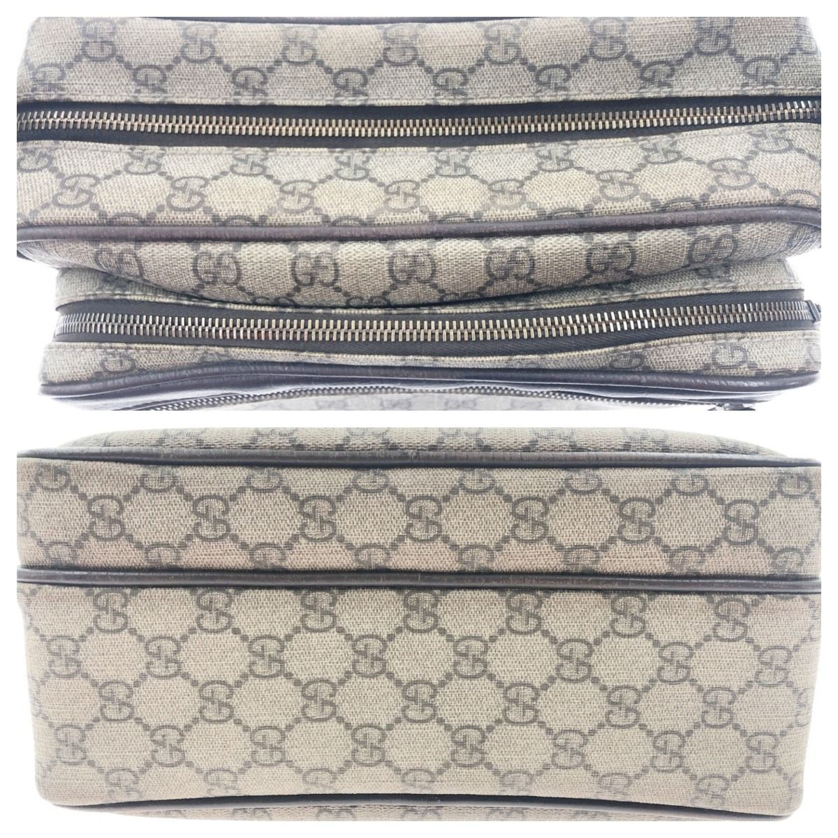 〇〇GUCCI グッチ GGプラス ショルダーバッグ 114531 ベージュ x 