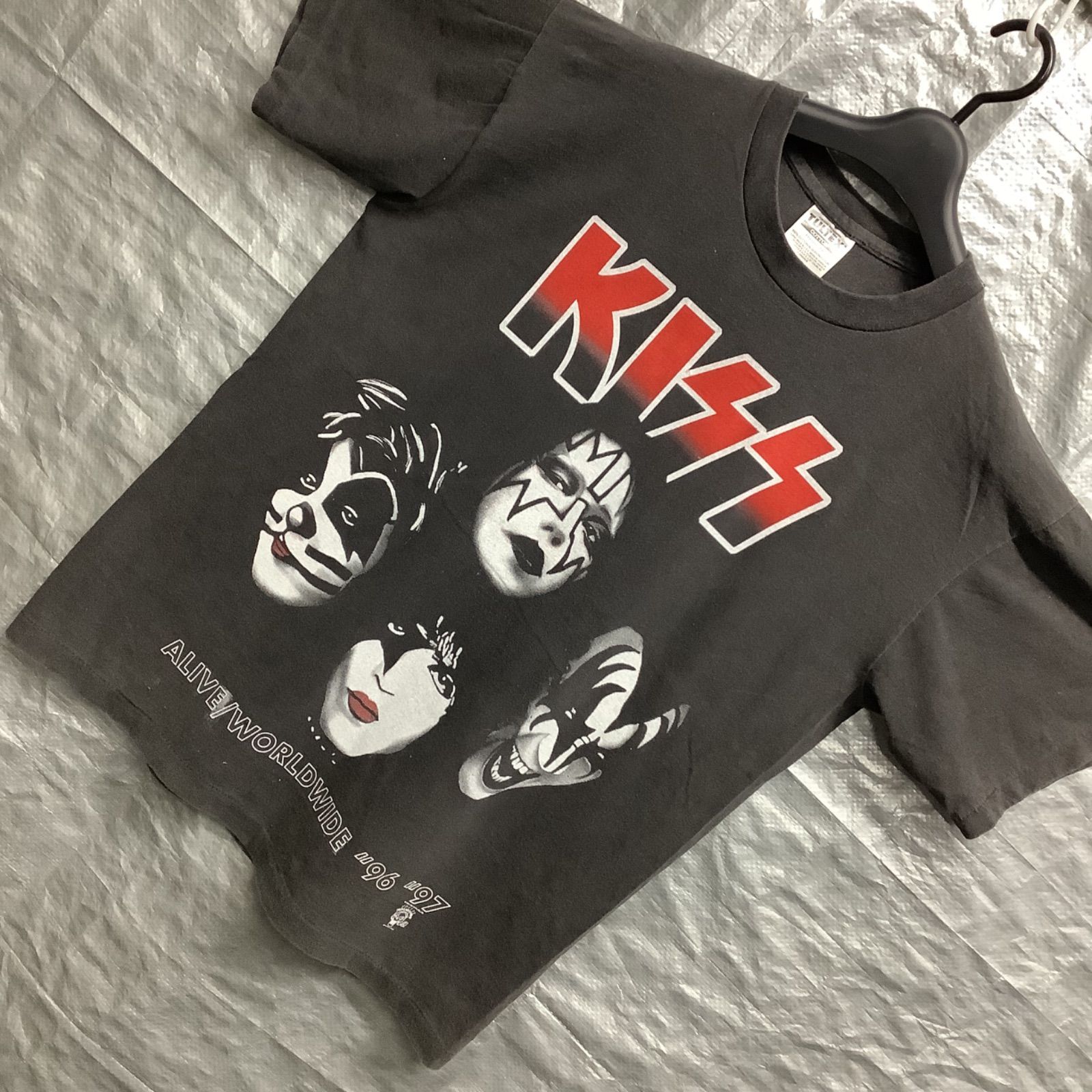 Tシャツ Lサイズ KISS キッスバンドTシャツ TULTEX - メルカリ