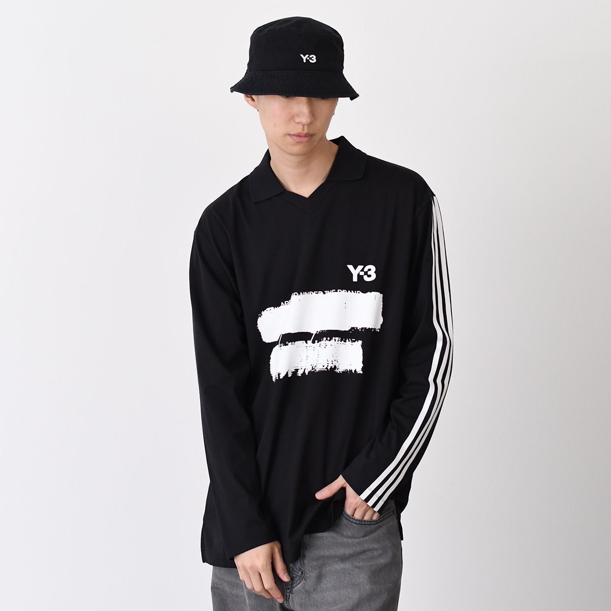 Y-3 ワイスリー トップス Tシャツ U GFX LOGO LS T JM3233 JN4876 ユニ 