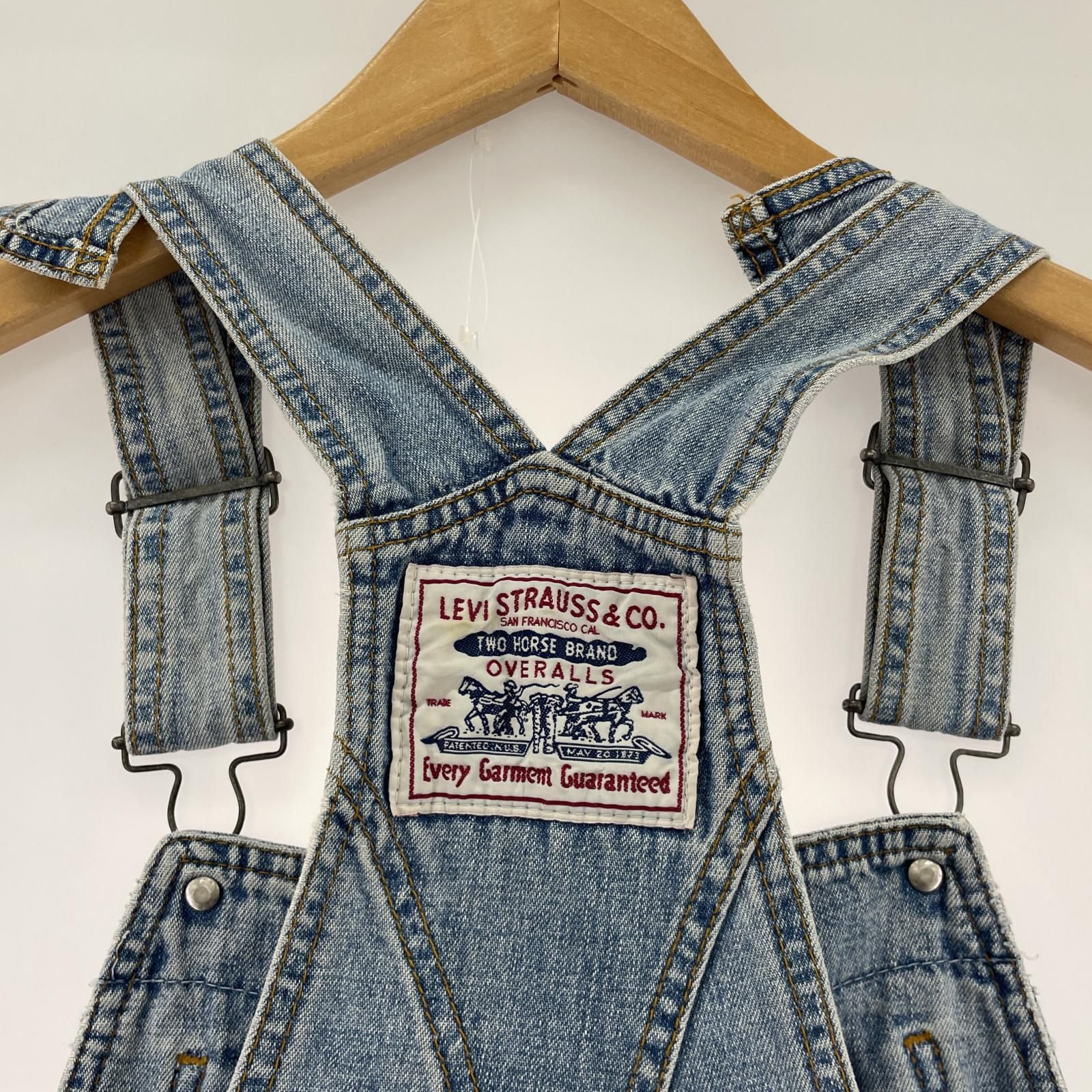 匿名発送︎❁¨̮ Levi's ブルー　オーバーオール　サイズ不明 匿名発送︎❁¨̮ Levi's ブルー オーバーオール サイズ不明