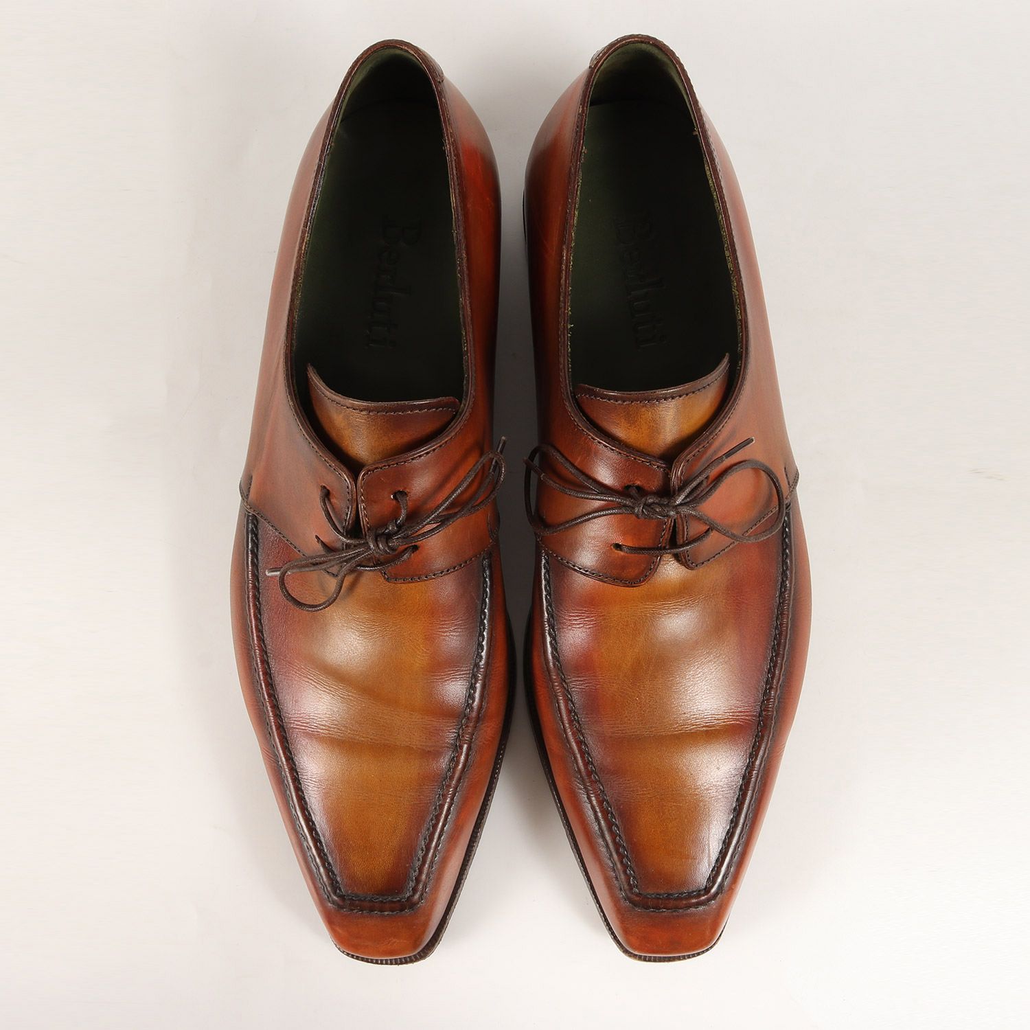 Berluti ベルルッティ サイズ:8 2ホール レザー ドレス シューズ 0121 