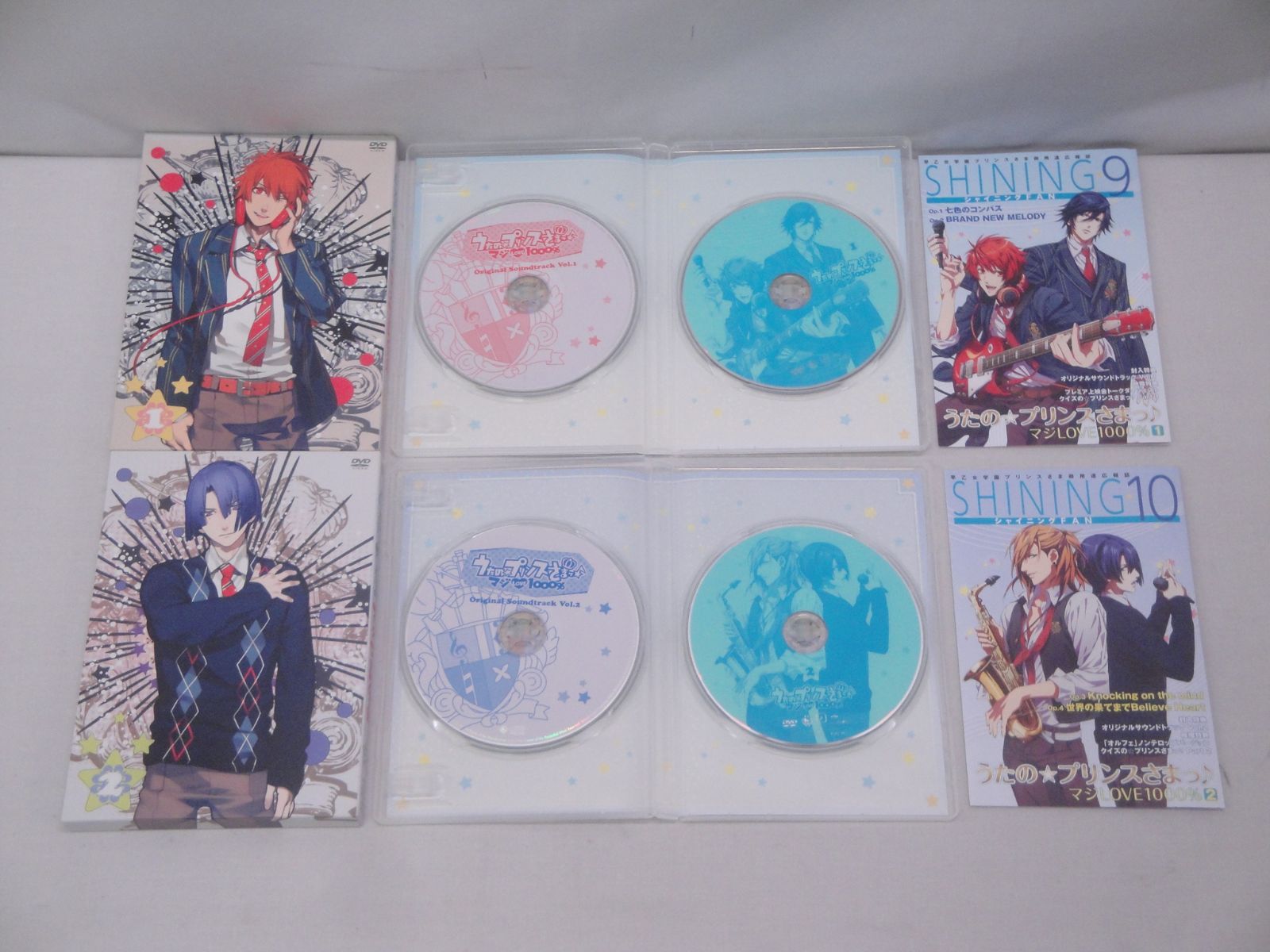 全巻セット【中古】DVD▼うたの☆プリンスさまっ♪(25枚セット)マジLOVE1000% 全6巻 + 2000% 全7巻 + レボリューションズ 全6巻 + レジェンドスター 全6巻▽レンタル落ち Amazon.co.jp: うたの☆プリンスさまっ♪ マジLOVE