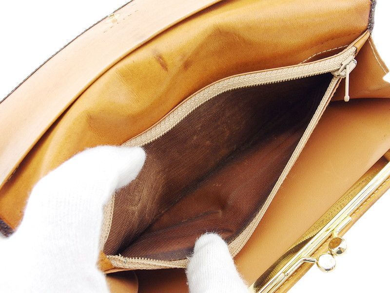  セリーヌ CELINE 二つ折り財布 マカダム ブラウン×ベージュ メンズ 二つ折り財布 折り財布