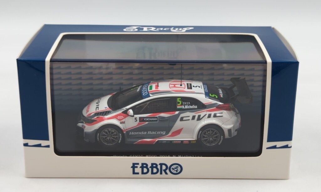 EBBRO 1/43 Honda CIVIC WTCC 2016 道上龍 Yahoo!オークション - 1/43 エブロ ホンダ シビック タイプR