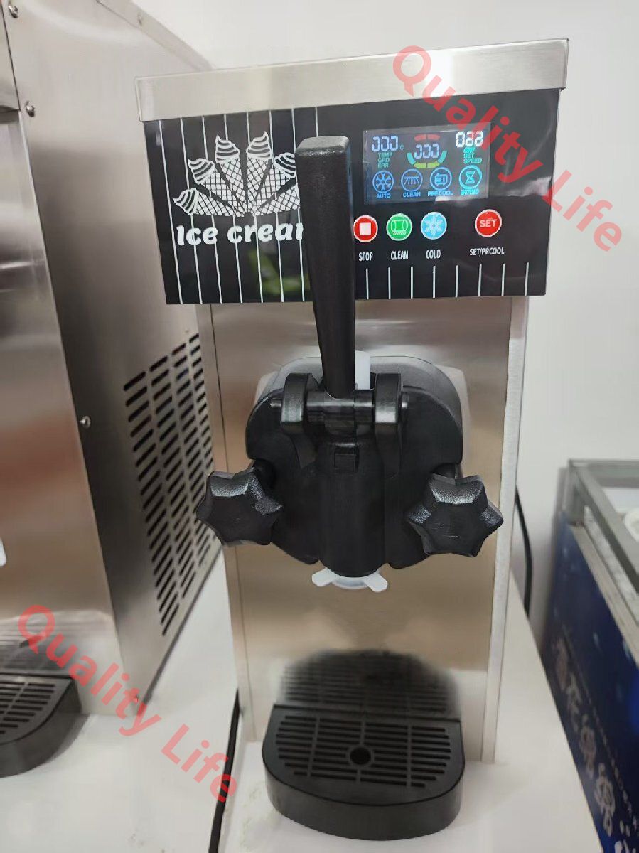 業務用 ソフトクリームサーバー 卓上型 ソフトクリームマシーン 4.5-8KG|H 単相１0０V