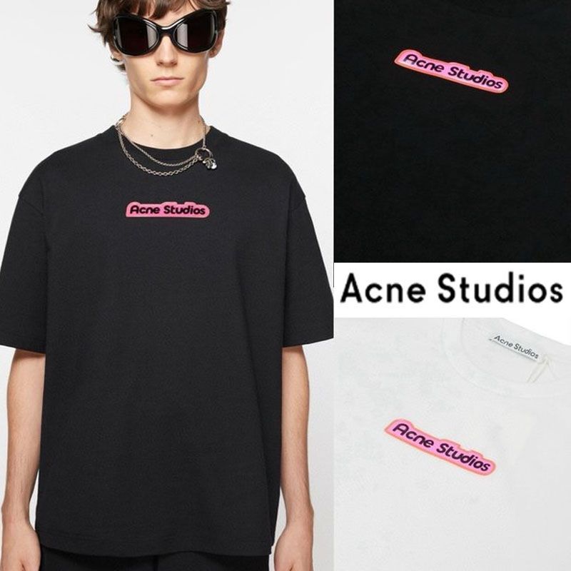 acne studios アクネ ストゥディオズ メンズ & レディース クルーネック tシャツ フレッドペリー 半袖シャツ