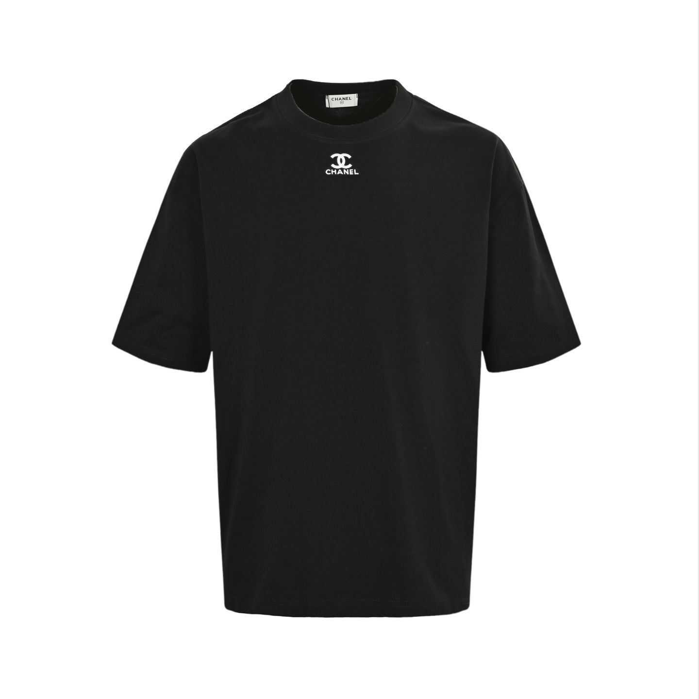 CHANEL ブラック Tシャツ M 新品タグ付き yukishop【激安コピー通販】 / シンプル シャネル CHANEL ココ