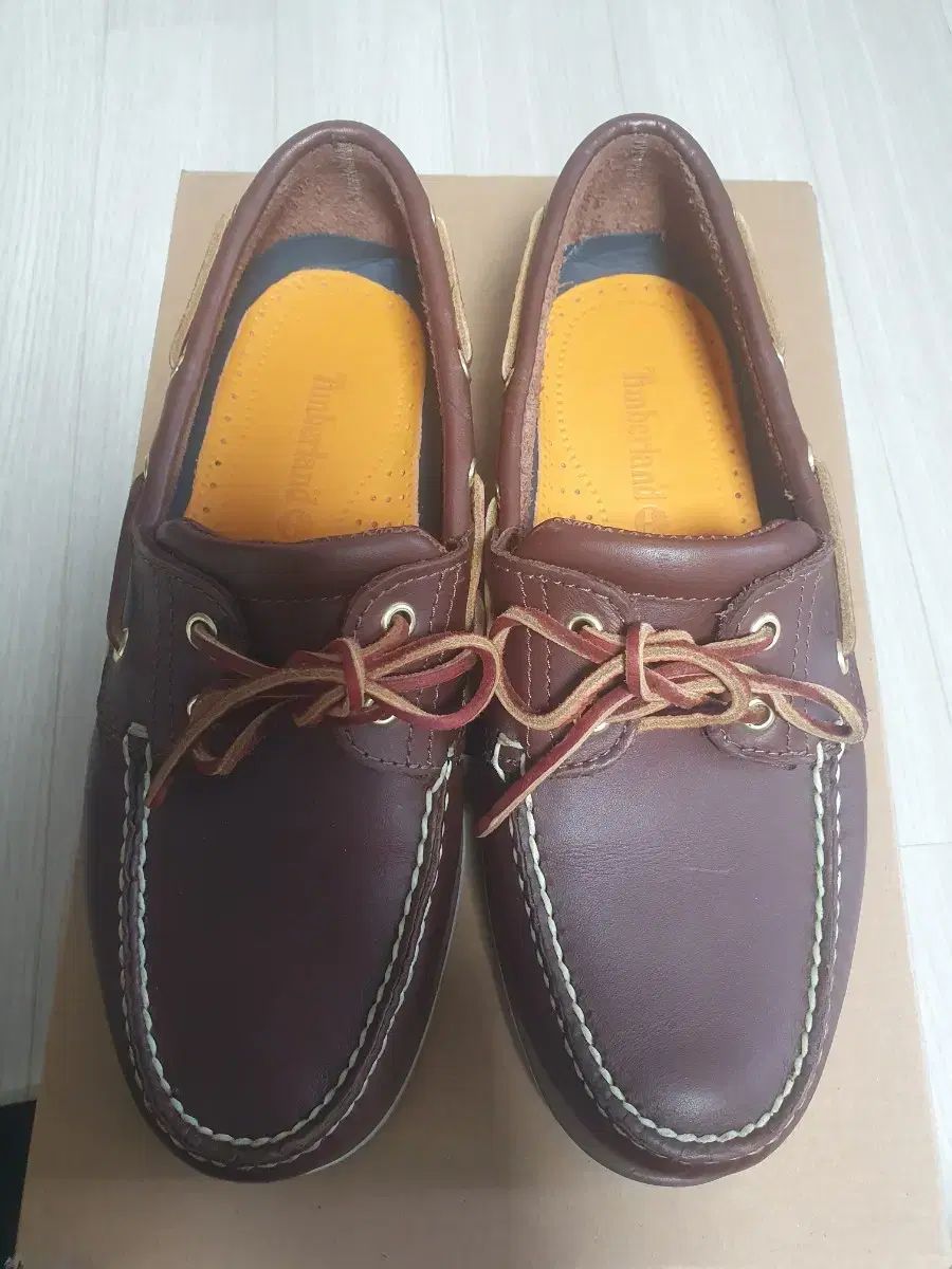 Timberland ボートシューズ バーガンディ 270 mm