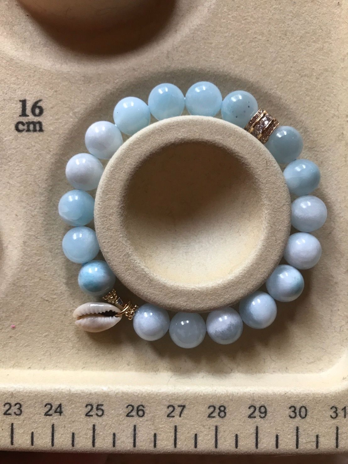 アイスラリマーデザインブレスレット 9.5mm - メルカリ
