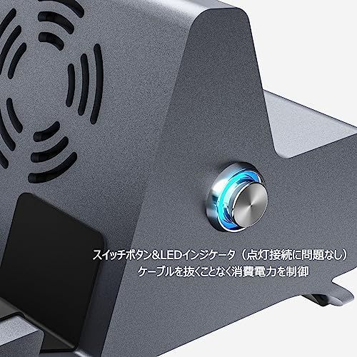 ブラック Lwuckbarrt Steam deck/Switch/rog ally用TVドッ 6-IN-1USB-C