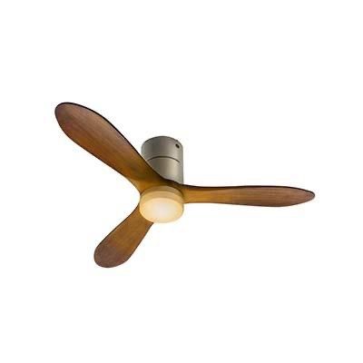 JAVALO ELF ジャヴァロエルフ Modern Collection シーリングファン REAL wood blades JE-CF017 LED 電球色 LED 天井照明 リモコン 調光機能