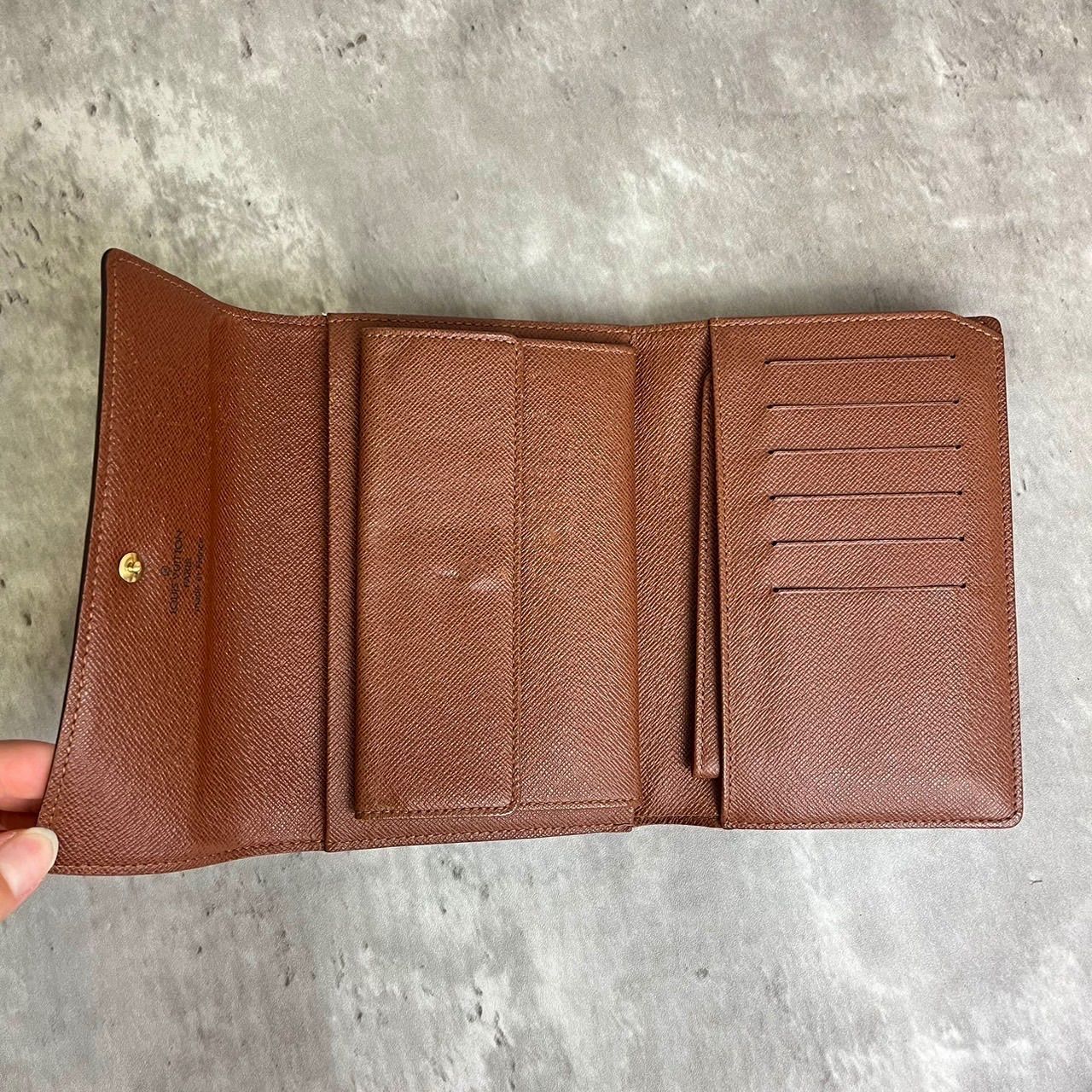 ✨良品✨ LOUISVUITTON ルイヴィトン 三つ折り財布 モノグラム ポルト 