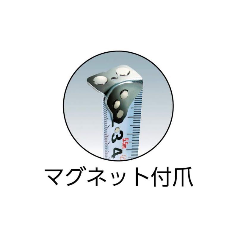 タジマ(Tajima) コンベックス 6.5m×25mm セフG7ロックマグ爪25