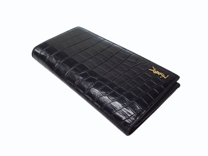 極美品 SAINT LAURENT サンローラン タイニーカサンドラ 長財布  