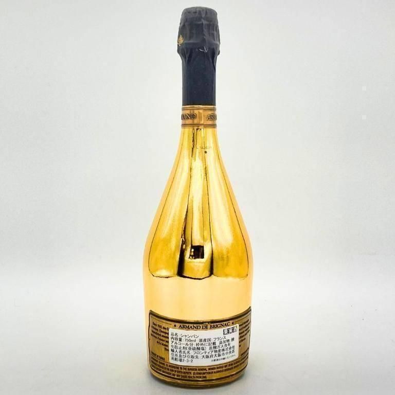 【新品未開封】アルマンドArmand de Brignac ゴールドシャンパン 新品未開封】アルマンドArmand de Brignac ゴールド シャンパン 新品未
